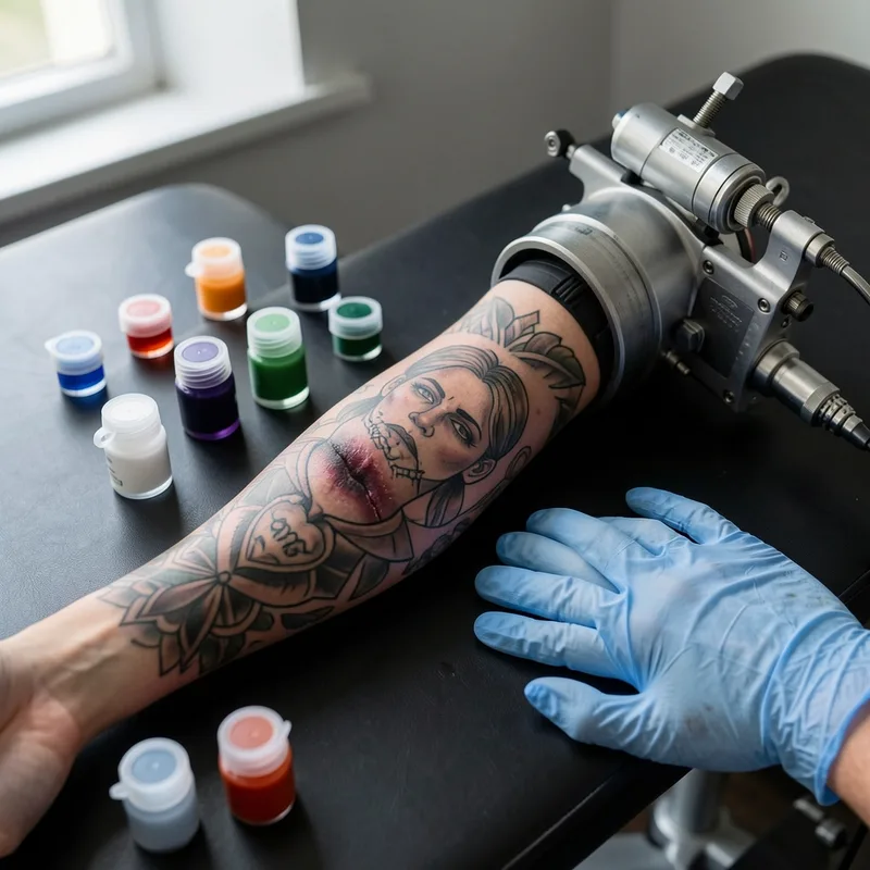 Reconnaître un tatouage qui cicatrise mal et réagir à temps